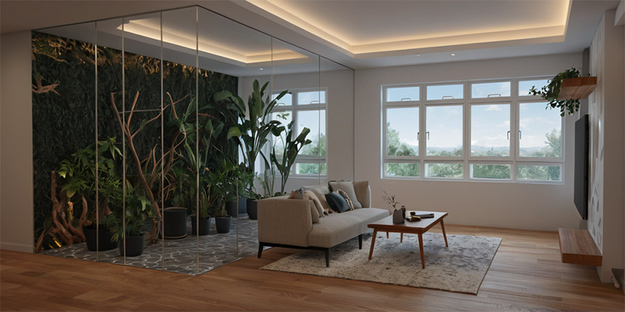 Indoor Full Room Aviary