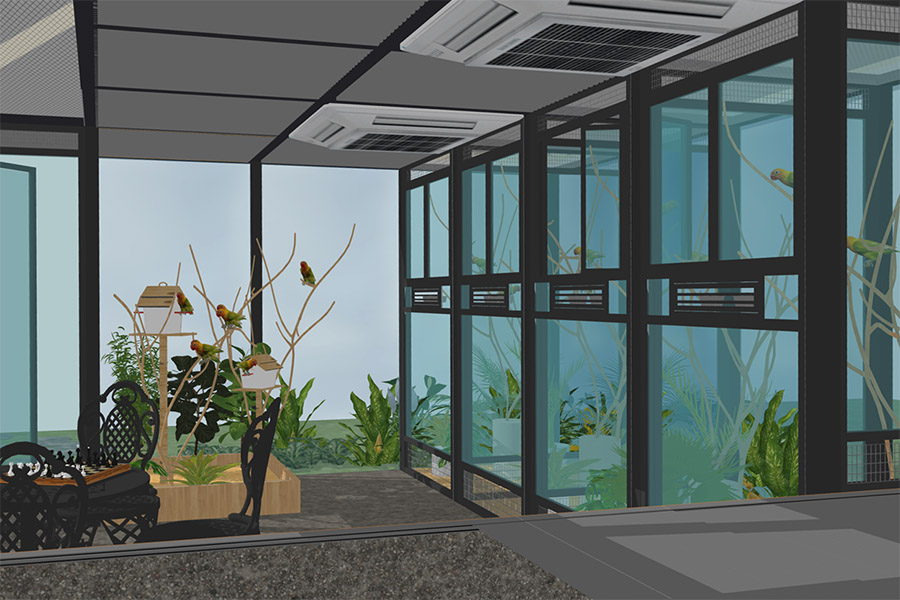 FeatherstoneSG Outdoor Aviary