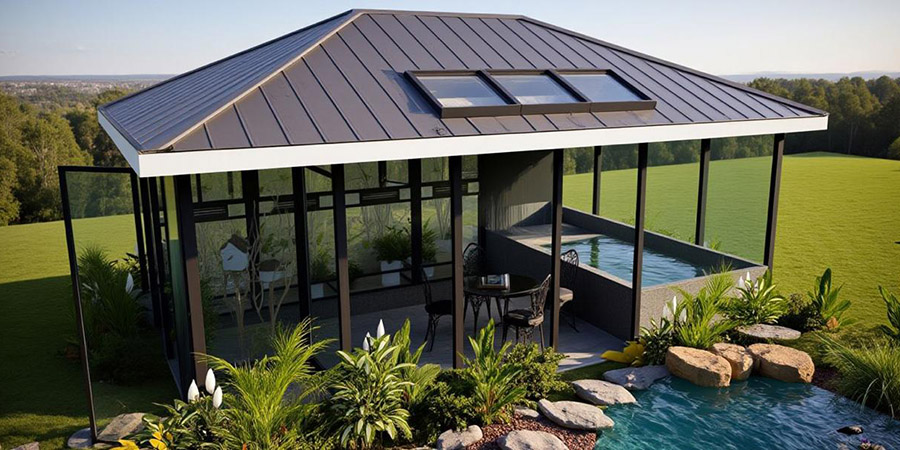 Private Owner Outdoor Aviary Pavilion